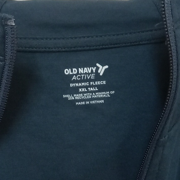 *Final Price* NWT Old Navy Active Dynamic Fleece Full Zip Plus Size Jacket - Picture 3 of 4